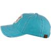 imageCC Womens Distressed Vintage Embroidered Patched Bridal Shower Baseball CapI Do CrewTurquoise