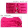 imageCC womens Visor Beanie Crisscrossneon Hot Pink