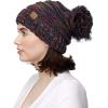 imageHatsandscarf CC Exclusives Unisex Oversized Slouchy Beanie with Pom HAT6242POM Black Multi Amazon