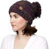 imageHatsandscarf CC Exclusives Unisex Oversized Slouchy Beanie with Pom HAT6242POM Black Multi Amazon