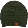 imageCC Exclusives Cable Knit Beanie2 Tone Olive