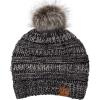 3 Tone Gray W/ Pom