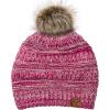 3 Tone Pink W/ Pom