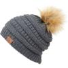 Solid Dk. Melange Gray