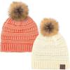 Ivory/Coral