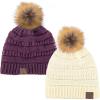 Ivory/Dk Purple