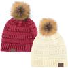 Ivory/Metallic Burgundy