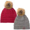 Lt Melange/Burgundy