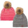 Lt Melange/Candy Pink