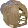 Criss Cross Crystal Chunky Glitter Mermaid