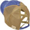 Criss Cross Distressed Blue Moon