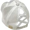 Criss Cross Distressed Camo White
