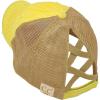 Criss Cross Distressed Lemon