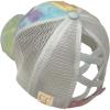 Criss Cross Distressed Tie Dye Cotton Candy