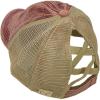 Criss Cross Stone Washed Berry
