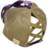 Criss Cross Tie Dye Usa Stars Purple