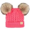 Natural Faux Fur Pom New Candy Pink