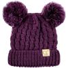 Yarn Pom Dark Purple