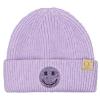 imageCC Kids Smile Face Rhinestone Beanie for Boys Girls  Recycled Yarn Comfortable Soft Warm Children Youth Knit Skully HatLavender
