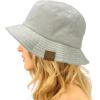 Terry Cloth Solid Silver Gray