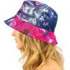 Tie Dyed Navy/Hot Pink