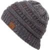 imageCC Unisex Ribbed Confetti Knit Beanie HAT33Dkmelgrey Ombre
