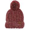 Fuzzy Cable Knit Cranberry