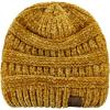 imageCC Womens Chenille Soft Warm Thick Knit Beanie Cap HatMustard