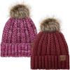 Burgundy/#1 Hot Pink Mix