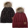 Burgundy/Confetti Black