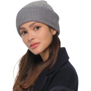 imageCC American Flag Rhinestone Beanie for Women Unisex  Sustainable Recycled Yarn Stretchable Soft Warm Knit Winter Skully HatRhinestone Netgrey