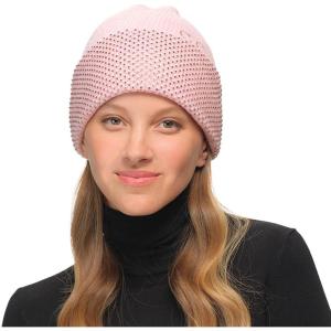 imageCC American Flag Rhinestone Beanie for Women Unisex  Sustainable Recycled Yarn Stretchable Soft Warm Knit Winter Skully HatRhinestone Netrose