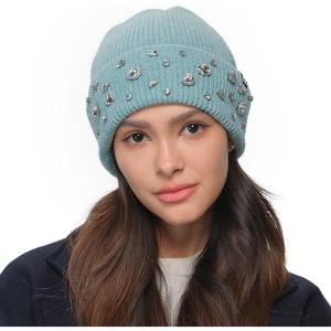 imageCC American Flag Rhinestone Beanie for Women Unisex  Sustainable Recycled Yarn Stretchable Soft Warm Knit Winter Skully HatRhinestonedusty Mint