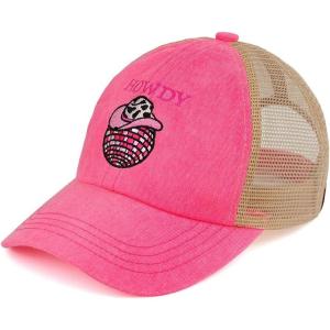 imageCC Baseball Cap for UnisexHowdy Discoballpink