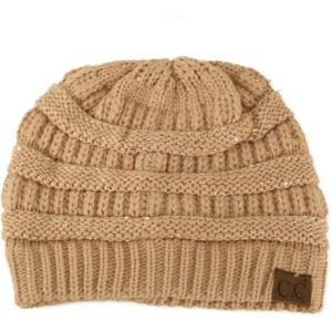 imageCC Classic Winter Fall Trendy Chunky Stretchy Cable Knit Beanie HatSequins Indi Pink