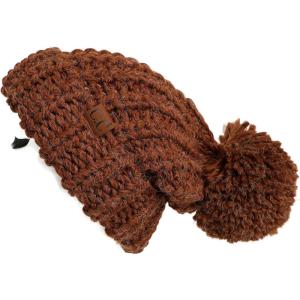 imageCC Exclusives Womens Winter Seed Stitched Confetti Pom Beanie Hat HAT1816HAT2214HAT2085HAT3841Clay