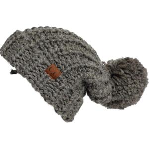 imageCC Exclusives Womens Winter Seed Stitched Confetti Pom Beanie Hat HAT1816HAT2214HAT2085HAT3841Ltmelgrey