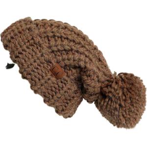 imageCC Exclusives Womens Winter Seed Stitched Confetti Pom Beanie Hat HAT1816HAT2214HAT2085HAT3841Taupe Mix