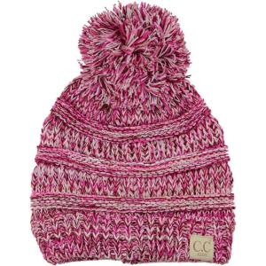 imageCC Kids Cute Warm and Comfy Pom Pom Childrens Knit Ski Beanie Hat1