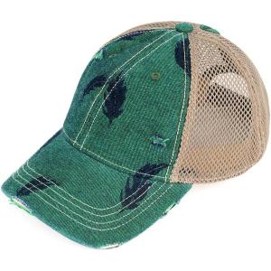 imageCC Pony Cap for WomenLeaf Motifgreen