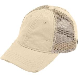 imageCC Pony Cap for WomenSolid Cottonbeige