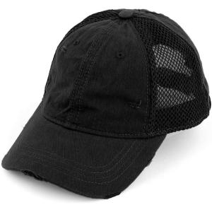 imageCC Pony Cap for WomenSolid Cottonblack