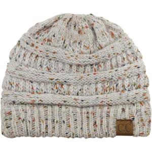 imageCC Trendy Warm Chunky Soft Stretch Cable Knit BeanieOmbre Oatmeal