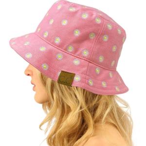 imageCC Unisex Packable Bucket Sun Beach Pool Fisherman HatPink