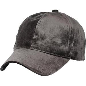 imageCC Unisex Soft Velvet Crushable Blank Adjustable Baseball Cap HatTaupe