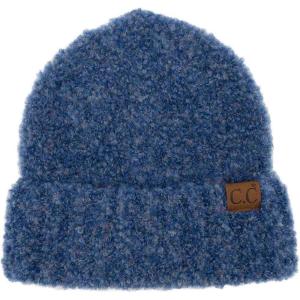 imageCC Unisex Warm Soft Recycled Yarn Skully BeanieBlended Blue