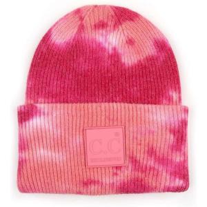 imageCC Unisex Winter Thick Knit Plain Cuff Skull Cap Beanie HatFuchsiaPink