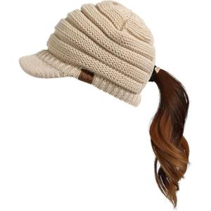 imageCC womens Visor Beanie Crisscrossbeige