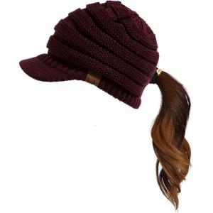imageCC womens Visor Beanie Crisscrossberry