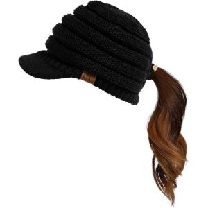 imageCC womens Visor Beanie Crisscrossblack